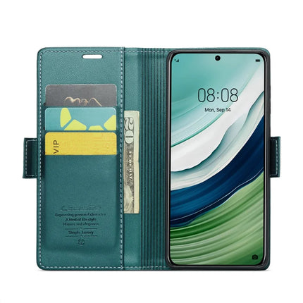 For Huawei Mate 60 Case CASEME 023 Series RFID Blocking Glossy Stand Phone Cover