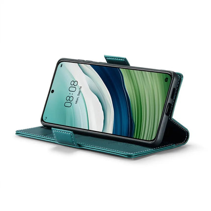 For Huawei Mate 60 Case CASEME 023 Series RFID Blocking Glossy Stand Phone Cover