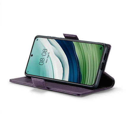 For Huawei Mate 60 Case CASEME 023 Series RFID Blocking Glossy Stand Phone Cover