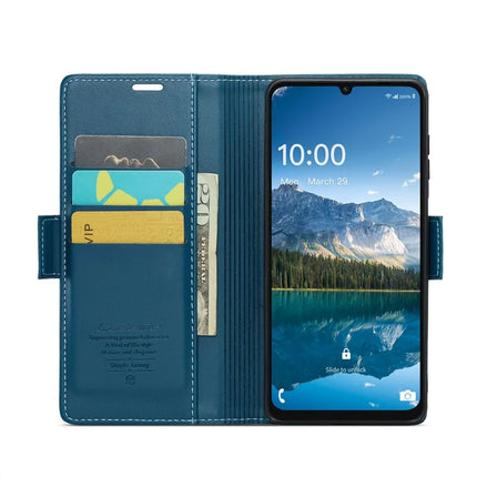 For Samsung Galaxy A06 Case CASEME 023 Series RFID Blocking Glossy Stand Phone Cover