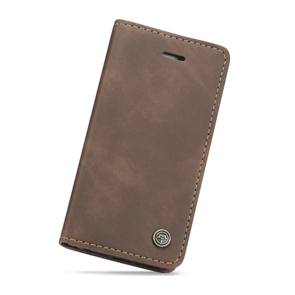 For iPhone 5s / iPhone SE (1st generation) / iPhone 5 Case CASEME 013 Series Card Holder Stand Leather Phone Cover