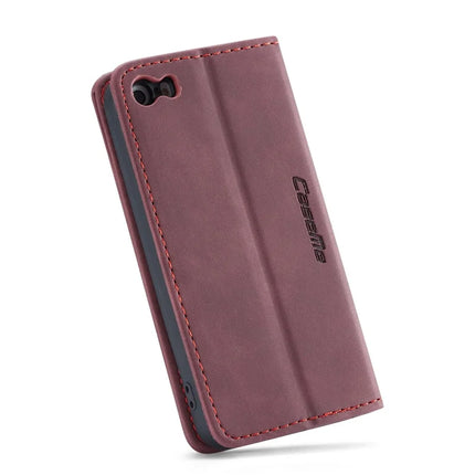 For iPhone 5s / iPhone SE (1st generation) / iPhone 5 Case CASEME 013 Series Card Holder Stand Leather Phone Cover