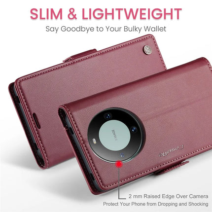 For Huawei Mate 60 Pro+ / Huawei Mate 60 Pro Case CASEME 023 Series RFID Blocking Glossy Stand Phone Cover
