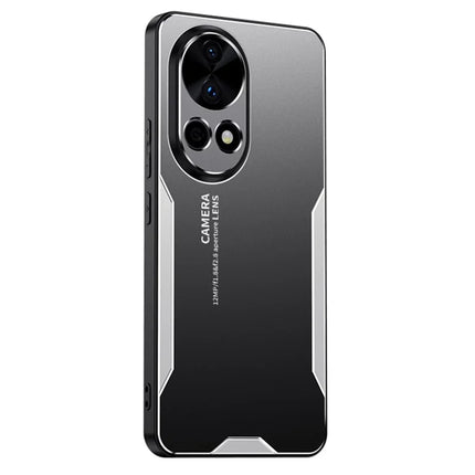 For Huawei nova 13 5G Phone Case Aluminium Alloy TPU PC Back Cover - Silver