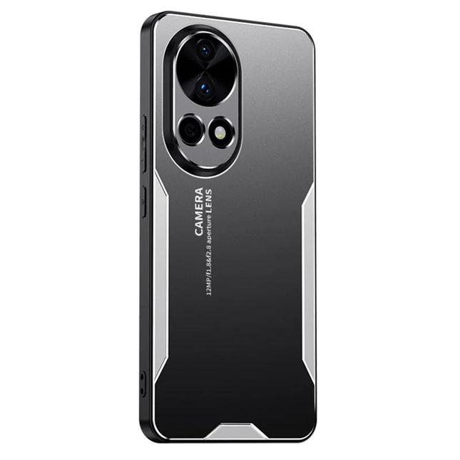 For Huawei nova 13 5G Phone Case Aluminium Alloy TPU PC Back Cover - Silver