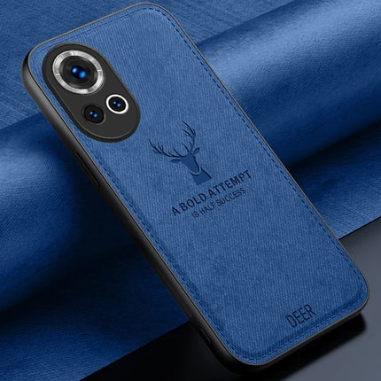 For Huawei nova 13 5G Case Deer Pattern Cloth Texture PU Leather Hybrid Phone Cover