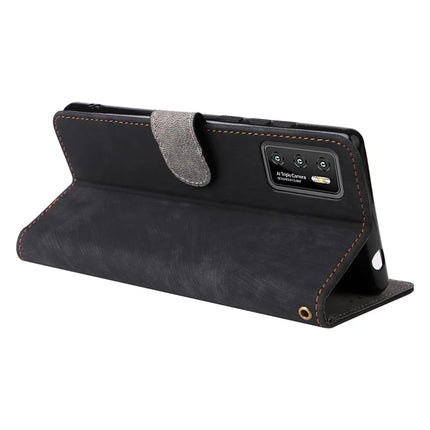 For Cubot P50 Wallet Case RFID Blocking PU Leather Cover Stand View