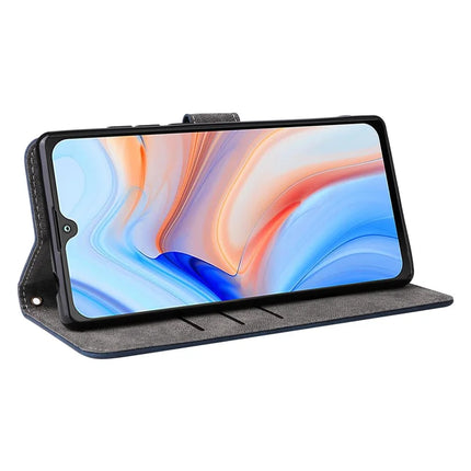 For Cubot P50 Wallet Case RFID Blocking PU Leather Cover Stand View