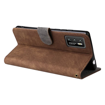 For Cubot P50 Wallet Case RFID Blocking PU Leather Cover Stand View