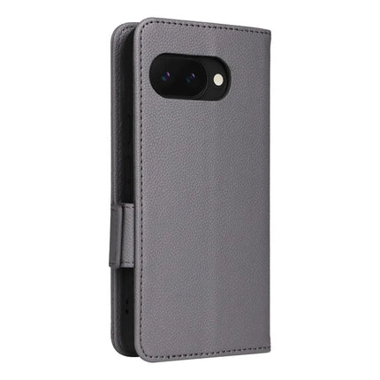 For Google Pixel 9a Case Litchi Texture PU Leather Wallet Flip Phone Cover