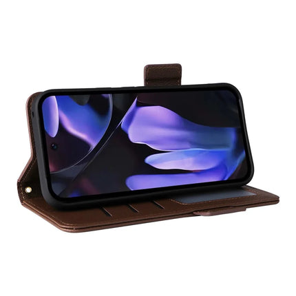 For Google Pixel 9a Case Litchi Texture PU Leather Wallet Flip Phone Cover