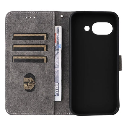 For Google Pixel 9a Wallet Case RFID Blocking PU Leather Cover Stand View
