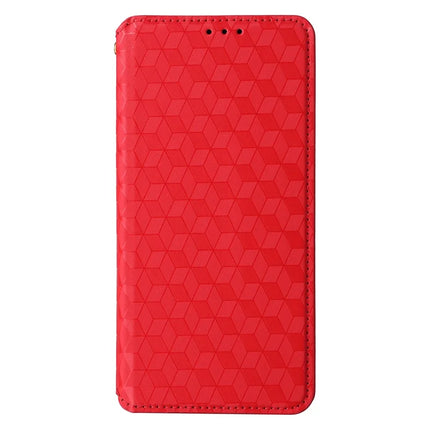 For Google Pixel 9a Wallet Case Rhombus Imprinted Leather Phone Cover