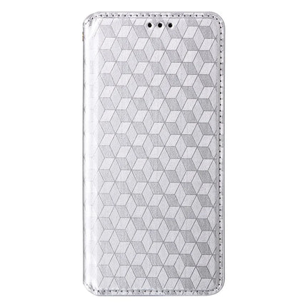 For Google Pixel 9a Wallet Case Rhombus Imprinted Leather Phone Cover