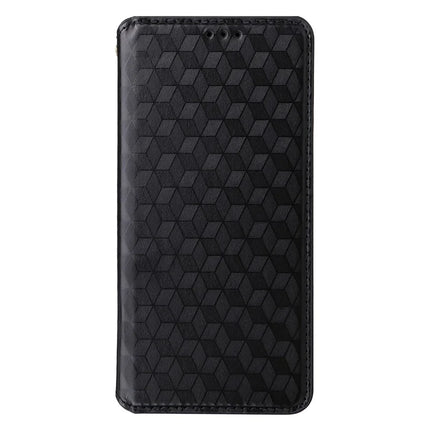 For Google Pixel 9a Wallet Case Rhombus Imprinted Leather Phone Cover