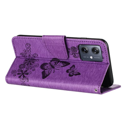 For Samsung Galaxy A06 Case Butterflies Flower Leather Wallet Flip Phone Cover