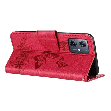 For Samsung Galaxy A06 Case Butterflies Flower Leather Wallet Flip Phone Cover