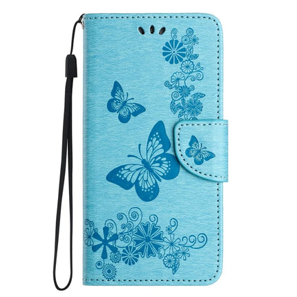 For Samsung Galaxy A06 Case Butterflies Flower Leather Wallet Flip Phone Cover
