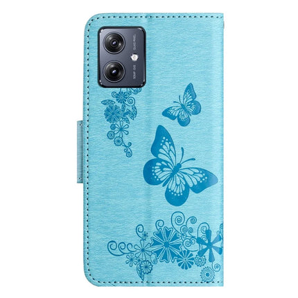 For Samsung Galaxy A06 Case Butterflies Flower Leather Wallet Flip Phone Cover