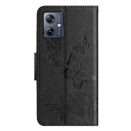 For Samsung Galaxy A06 Case Butterflies Flower Leather Wallet Flip Phone Cover