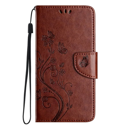 For Samsung Galaxy A06 Case Imprinted Mini Butterfly Leather Wallet Phone Cover