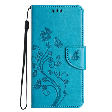 For Samsung Galaxy A06 Case Imprinted Mini Butterfly Leather Wallet Phone Cover