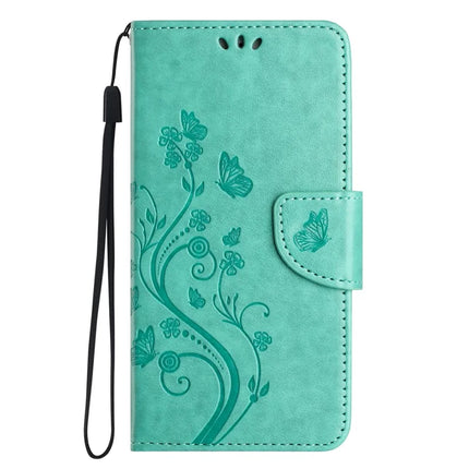 For Samsung Galaxy A06 Case Imprinted Mini Butterfly Leather Wallet Phone Cover