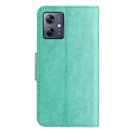 For Samsung Galaxy A06 Case Imprinted Mini Butterfly Leather Wallet Phone Cover