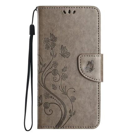 For Samsung Galaxy A06 Case Imprinted Mini Butterfly Leather Wallet Phone Cover