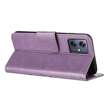 For Samsung Galaxy A06 Case Imprinted Mini Butterfly Leather Wallet Phone Cover