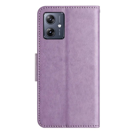 For Samsung Galaxy A06 Case Imprinted Mini Butterfly Leather Wallet Phone Cover