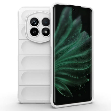 For Realme P2 Pro 5G Case Anti-Drop Soft TPU Rugged Phone Back Cover - White