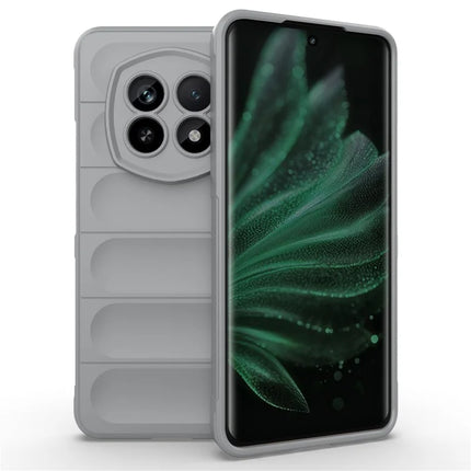 For Realme P2 Pro 5G Case Anti-Drop Soft TPU Rugged Phone Back Cover - Light Grey