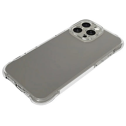 For iPhone 16 Pro Max Clear Phone Case 2.0mm Thickness Shockproof TPU Phone Cover
