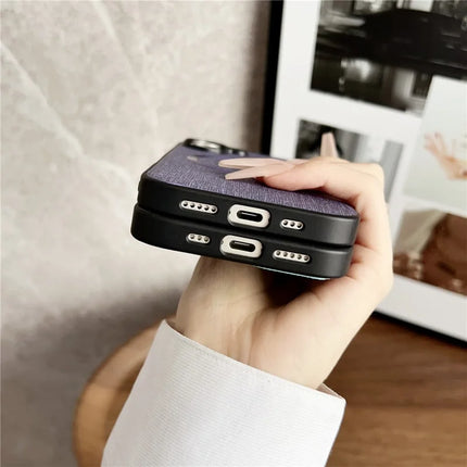 For iPhone 16 Plus Case Drop-Proof TPU+Cloth Back Phone Cover Compatible with MagSafe