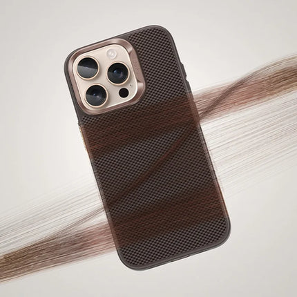 BENKS For iPhone 16 Pro Case Compatible with MagSafe Carbon Fiber Texture Aramid Fiber Phone Cover