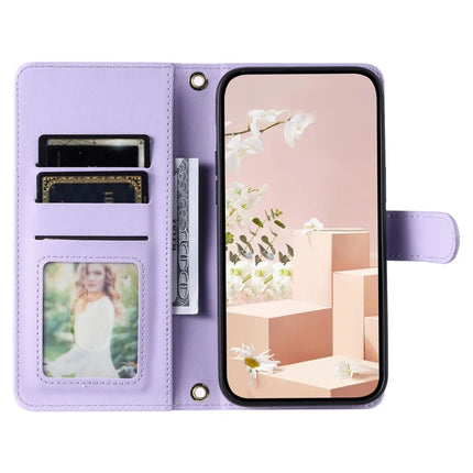 For Oppo Reno12 F 4G Wallet Case Rhombus Grid PU Leather Phone Cover