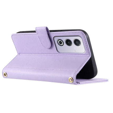 Leather Case for Oppo A80 5G / K12x 5G (India) / A3 Pro (Global) 5G / A3 Pro (India) 5G / A3x 5G (China) Wallet Phone Cover