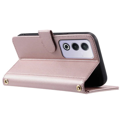 Leather Case for Oppo A80 5G / K12x 5G (India) / A3 Pro (Global) 5G / A3 Pro (India) 5G / A3x 5G (China) Wallet Phone Cover
