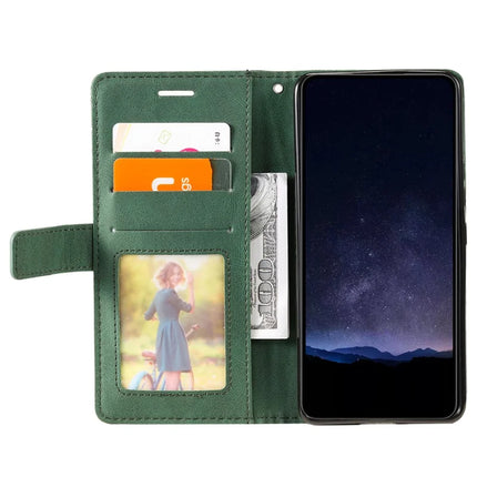 For Honor 200 Pro 5G Case Imprinted Lines PU Leather Splicing Wallet Phone Cover
