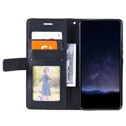 For Oppo A60 4G Case Imprinted Lines PU Leather Splicing Wallet Phone Cover