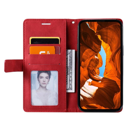 For Samsung Galaxy A06 Case Imprinted Lines PU Leather Splicing Wallet Phone Cover