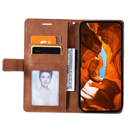 For Samsung Galaxy A06 Case Imprinted Lines PU Leather Splicing Wallet Phone Cover
