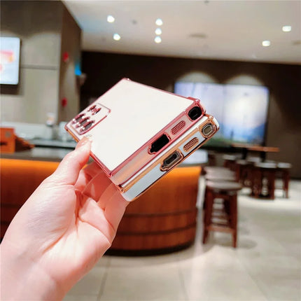 For Samsung Galaxy S23 Ultra Case Electroplated Frame TPU Soft Phone Cover