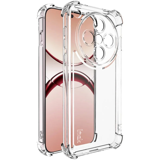 IMAK UX-4 Series for Oppo Find X8 5G Case Straight Frame Four Corner Shockproof Clear TPU Cover