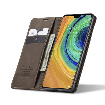For Huawei Mate 30 4G / Huawei Mate 30 5G Case CASEME 013 Series Card Holder Stand Leather Phone Cover