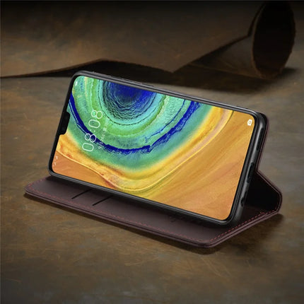 For Huawei Mate 30 4G / Huawei Mate 30 5G Case CASEME 013 Series Card Holder Stand Leather Phone Cover