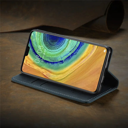For Huawei Mate 30 4G / Huawei Mate 30 5G Case CASEME 013 Series Card Holder Stand Leather Phone Cover