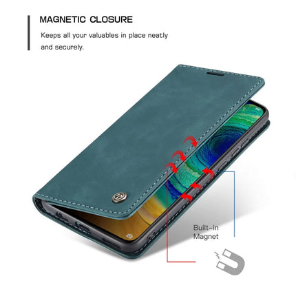 For Huawei Mate 30 4G / Huawei Mate 30 5G Case CASEME 013 Series Card Holder Stand Leather Phone Cover