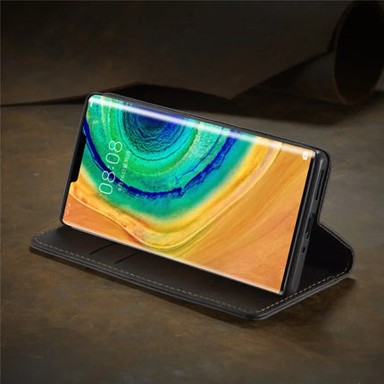 For Huawei Mate 30 Pro 5G Case CASEME 013 Series Card Holder Stand Leather Phone Cover